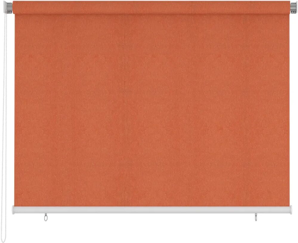 vidaXL Rolgordijn voor buiten 200x140 cm oranje