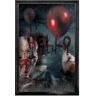 Horror-Shop Horror Clown Raamfolie 80x120cm