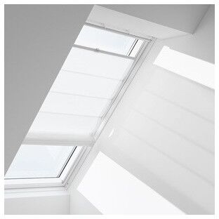 VELUX Liftgardiner - Vit lærred - 6501