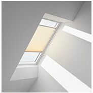 VELUX Plissegardiner - Gule/vite striber - 1270