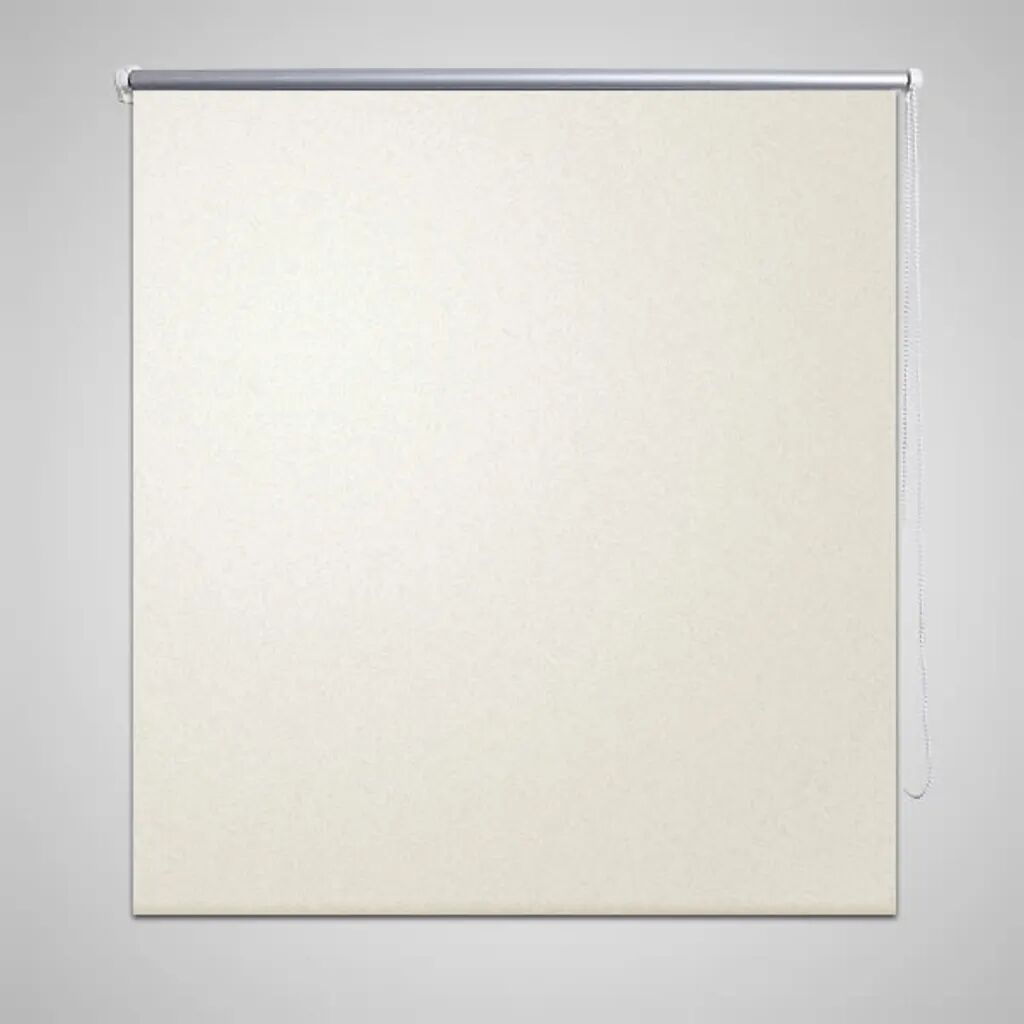 vidaXL Rullegardin 120 x 175 cm beige-hvit