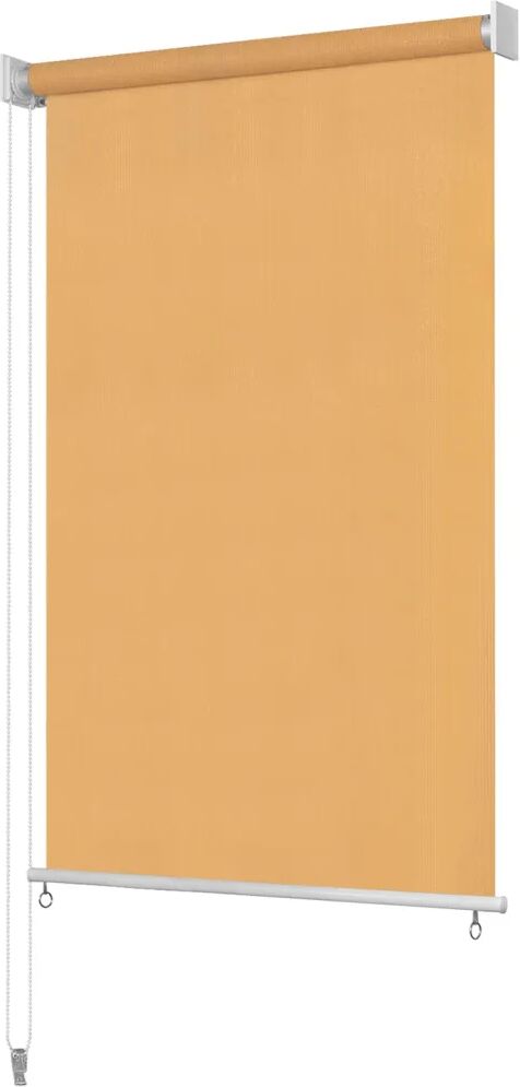 vidaXL Utendørs rullegardin 80x140 cm beige