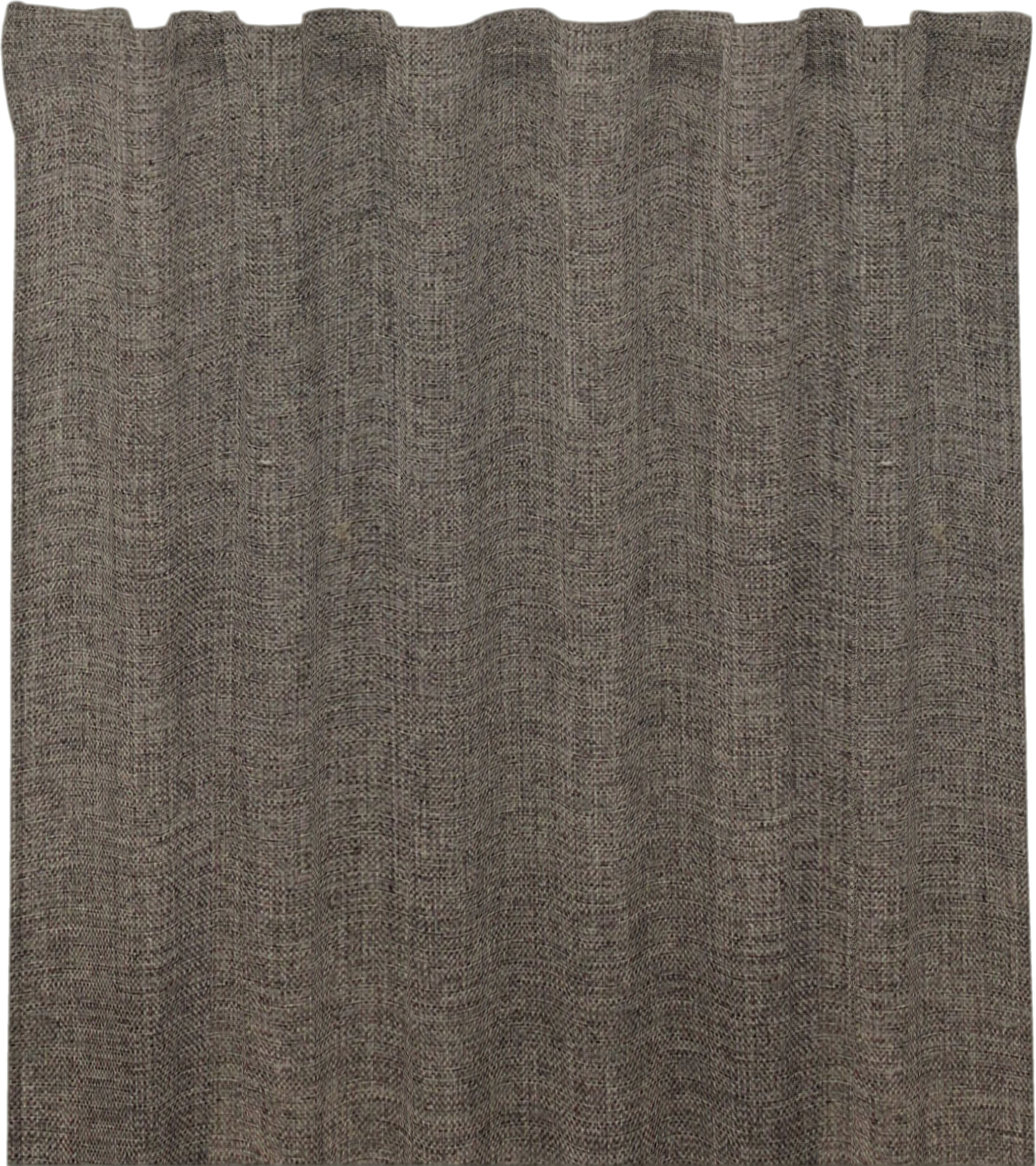 Redlunds Gardin Med Multibånd Midnight 240 Cm - Dark Grey 1-Pak