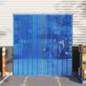 vidaXL Cortina de porta 300 mm x 2,6 mm 25 m PVC azul