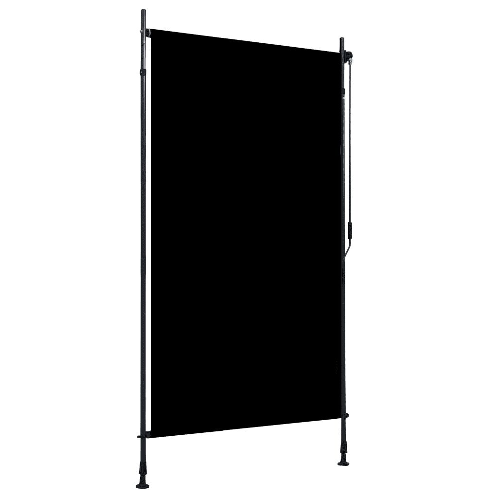 vidaXL Estore de rolo para exterior 120x270 cm antracite