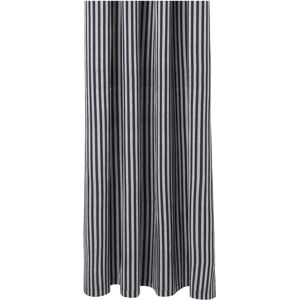 Ferm Living - Chambray Shower Curtain Stripe - Handdukar Och Badlakan