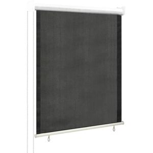 vidaXL Rullgardin utomhus 60x140 cm antracit