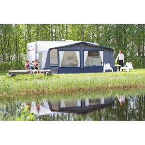 Svenska Tält Camping (A-Mått: 745-825 Cm, Gardiner: Blommig, Ram/stativ: Aluminium)
