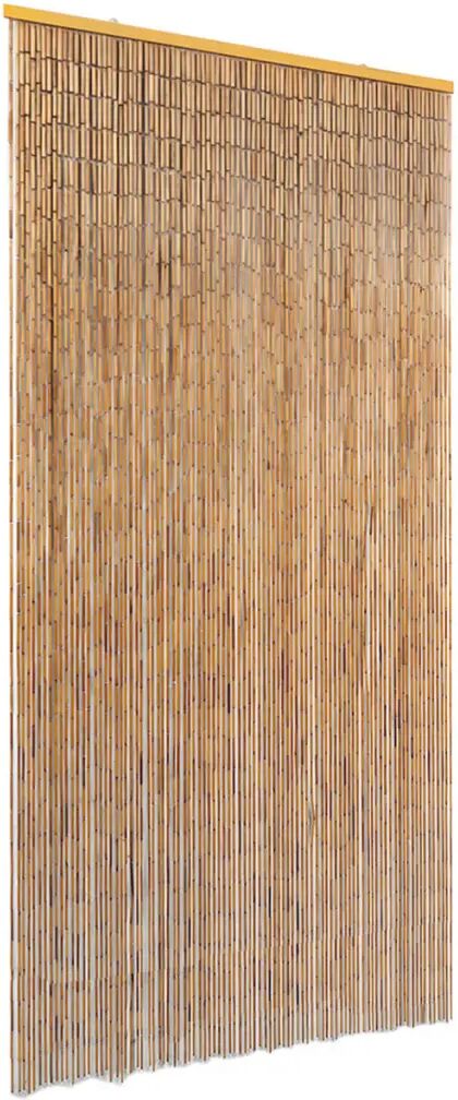 vidaXL Dörrdraperi i bambu 90x220 cm