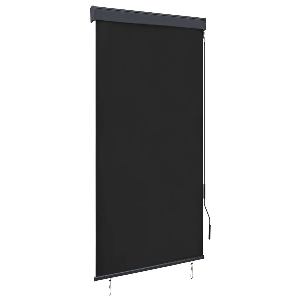 vidaXL Rullgardin utomhus 80x250 cm antracit