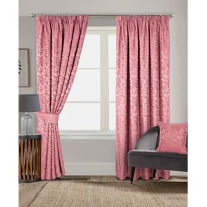 Marlow Home Co. Hallas Pencil Pleat Damask Jacquard Curtains 229.0 H x 165.0 W cm