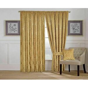 Mercer41 Vioria Slot Top Blackout Thermal Curtains yellow 274.0 H x 228.0 W cm