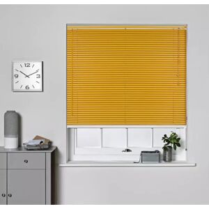 Symple Stuff PVC Wood Effect Venetian Blind white 150.0 H x 210.0 W cm