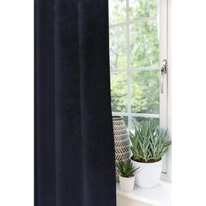 Symple Stuff Matt Velvet Curtains 2 Panels   Spice Orange Red Luxury Soft Made To Order Curtains & Drapes   Cotton Pencil Pleat Blackout Lined Width 1 black 137.0 H x 228.0 W cm