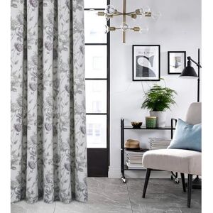 Marlow Home Co. Hedvika Floral Pencil Pleat Room Darkening Curtain 229.0 H x 165.0 W cm