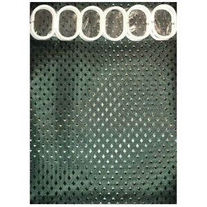 BMLIMITED (Dark Green) Shower Curtain Polyester Fabric Waterproof Bathroom Curtain Diamond