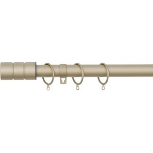 (180cm - 340cm, 71" to 134" Approx) A.Unique Home Plain Barrel Metal Extendable