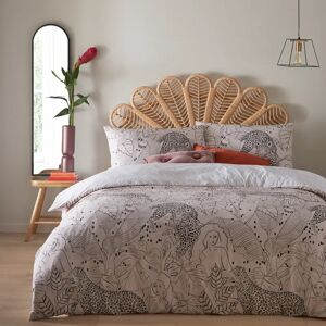 Terrys Fabrics Furn Aurora Tropical Duvet Cover Bedding Set Blush