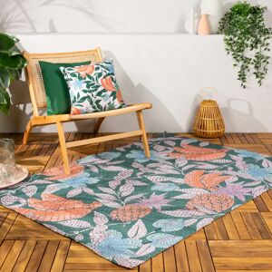 Terrys Fabrics Cypressa Outdoor Indoor Washable 120cm x 170cm Rug Jade