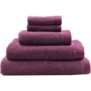 Terrys Fabrics Abode Eco Towel Range Claret