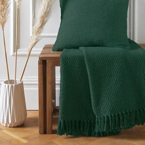 Terrys Fabrics Hayden 130cm x 180cm Throw Green