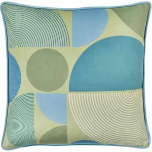 Terrys Fabrics Ingo Filled Cushion 43cm x 43cm Green