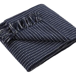 Terrys Fabrics Quinn Throw 130cm x 180cm Navy