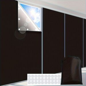 Temu 1pc Blackout Window Shades, Portable Blackout Curtains, Light & Uv Block, Blinds For Windows, Window Cover For Bedroom Living Room Home Decor  79in*59in(200cm*150cm)