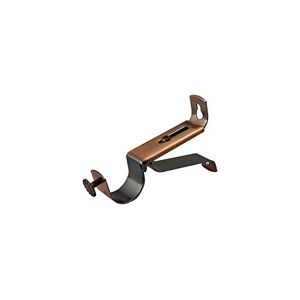 Your Home Online Strong Metal Curtain Pole Holder Bracket Extendable 19mm 28mm & 35mm Heavy Duty Adjustable (Antique Copper, 19mm)