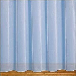 John Aird Denise Plain Net Curtains With Weighted Base & Rod Slot - Sold In Set Sizes (1 Metre Width, Drop: 48" (122cm))