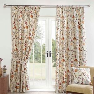 Sundour Grove Floral Pencil Pleat Curtains Multi 46x54