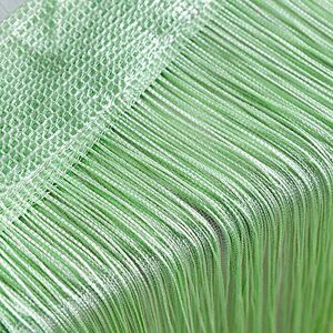 Ceally String Curtains Fly Screen Windows Straight Door Curtains Tulle Window Treatment Living Room 50X200Cm Blackout Curtains Wall Panel Fringe Window Room Divider Blind Strings Strip