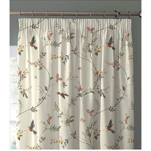 Dreams & Drapes Darnley Pencil Curtains Coral/Natural 167 x 228cm