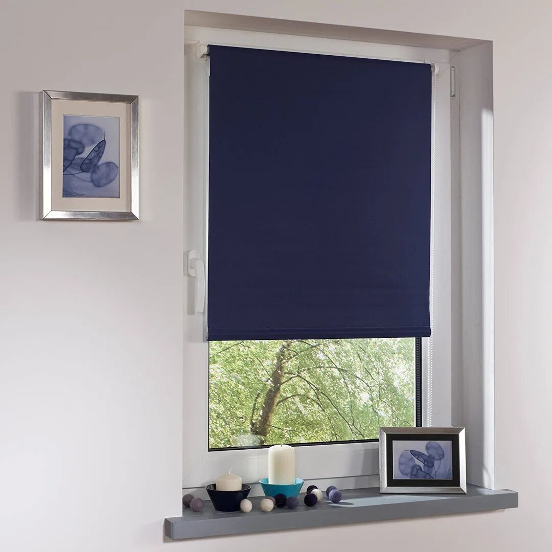 Photos - Blinds Symple Stuff Indoor blackout Trimmable roller blind 165.0 H x 210.0 W cm