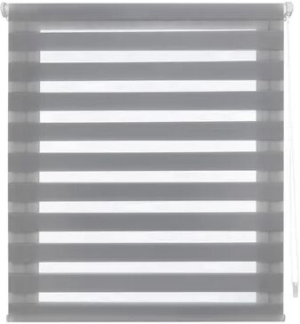 Latitude Run Indus Semi-Sheer Roller Blind Latitude Run Finish: grey, Size: 72x180  - Size: 130x180