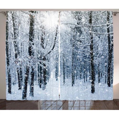 East Urban Home Winter Pencil Pleat Blackout Thermal Curtains East Urban Home Maße pro Stück: 225cm H x 140cm W