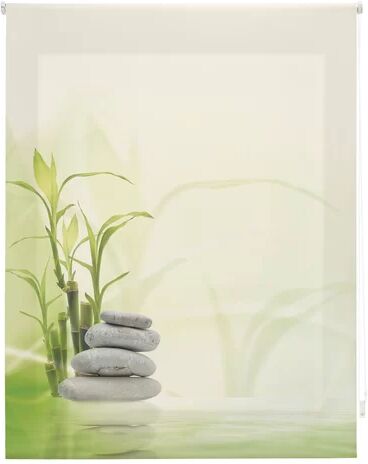 Ebern Designs Room Bamboo Sheer Roller Blind Ebern Designs Size: 150cm W x 250cm L  - Size: Large