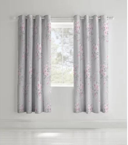 Catherine Lansfield Canterbury Eyelet Blackout Curtains Catherine Lansfield Small