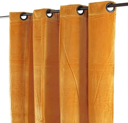 17 Stories Alante Room Darkening Curtain 17 Stories Colour: Orange, Panel Size: 150 W x 250 D cm  - Size: