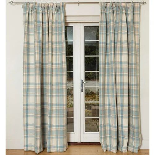 Beachcrest Home Ashtyn Heritage Tailored Eyelet Blackout Thermal Curtains Beachcrest Home Panel Size: 228 W x 182 D cm  - Size: 50.8cm H x 76.2cm W x 3.18cm D
