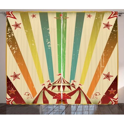 East Urban Home Circus Pinch Pleat Blackout Thermal Curtains East Urban Home