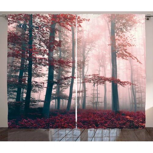 East Urban Home Forest Pencil Pleat Blackout Thermal Curtains East Urban Home Dimensions per curtain: 175cm H x 140cm W