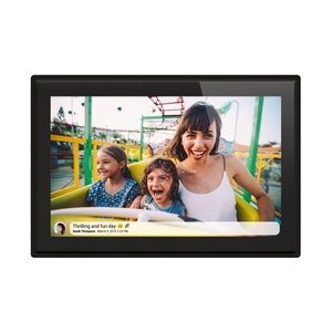 Braun Photo Technik DigiFrame 1019 WiFi Digitaler Bilderrahmen Schwarz 25,6 cm (10.1 Zoll) Touchscreen WLAN