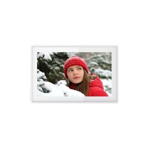 DENVER FRAMEO PFF-1021WHITE - Digital fotoramme - 16 GB - 10.1 - 1280 x 800 - hvid