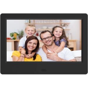 HKWWW 7 tommer digital billedramme - opgraderet digital fotoramme med (16:9) HD Ips[HK]