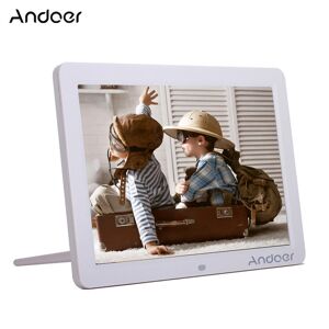Andoer 12  large écran HD LED cadre photo numérique Album numérique haute résolution 1280*800 - Publicité
