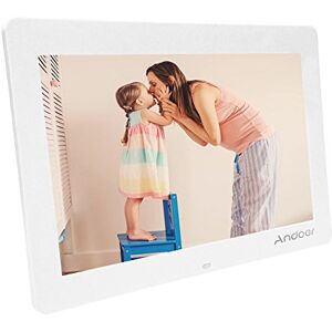 Andoer 14" Cadre Photo Numérique TFT LED Ecran de 1280 * 800 avec Télécommande, Cadre Photo Electronique a Fonctions de MP4 MP3 eBook Horloge Calendrier - Publicité