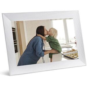 Aura Carver 10.1-inch Digital Photo Frame in Sea Salt