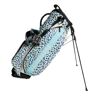 J.Lindeberg play stand bag, leopard aruba blue