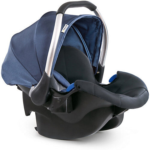 Hauck Babyschale Comfort Fix, denim/grey blau/grau